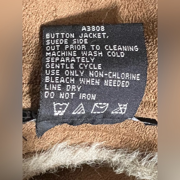 NWOT Dennis Basso Reversible Long Suede Fur Coat Jacket Fall Winter Cozy Warm - Picture 7 of 10